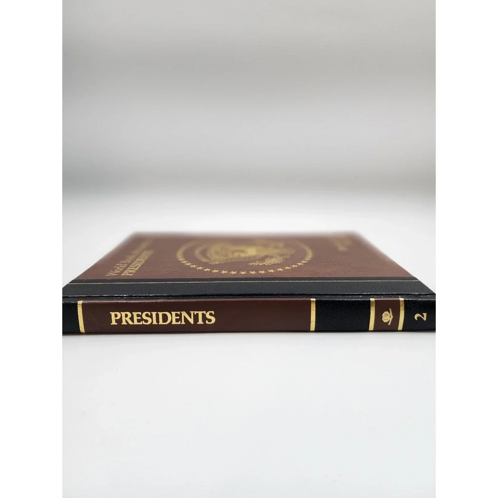 World Book of Americas Presidents Portraits of the Presidents 1982 Hardcover